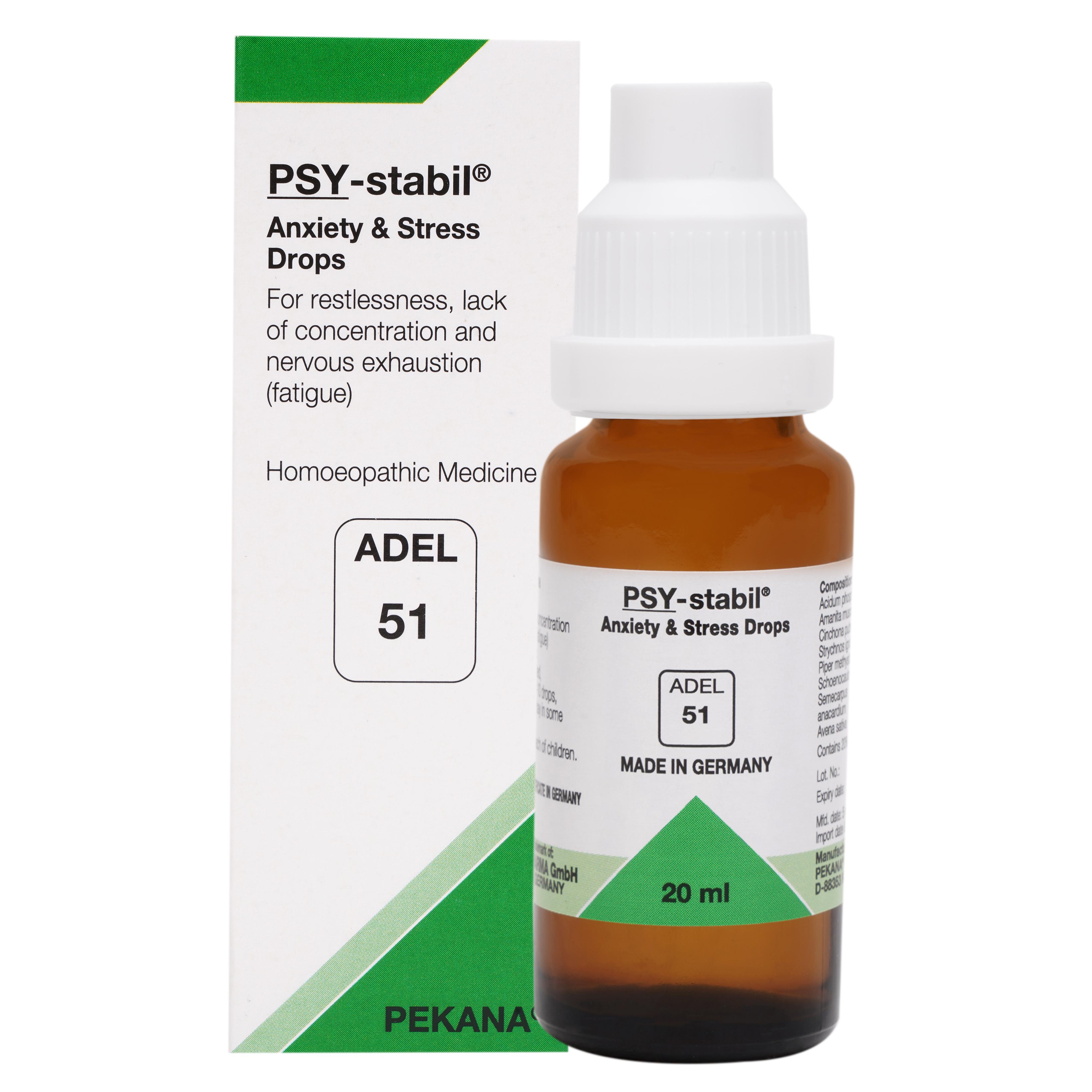 Adel 51 Anxiety & Stress Drops Drops 20ml