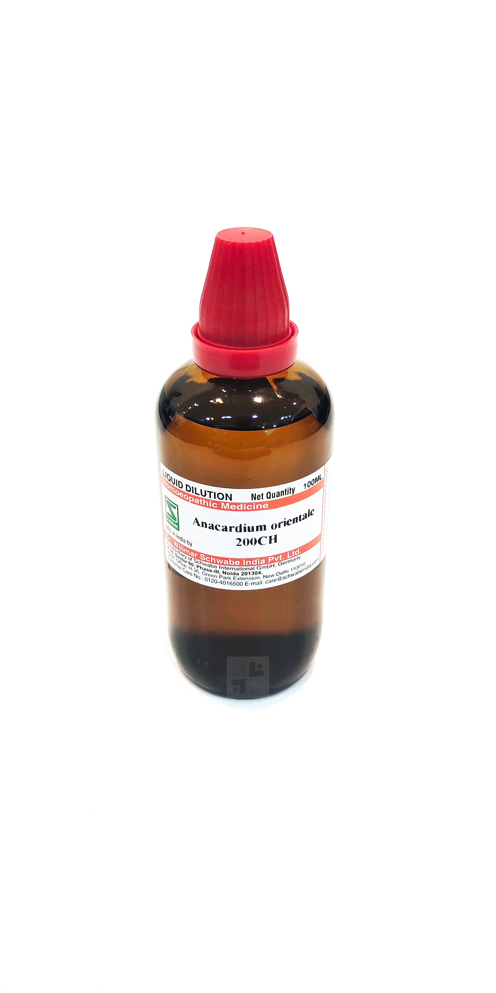 Schwabe India Anacardium Ori 200CH 100ml