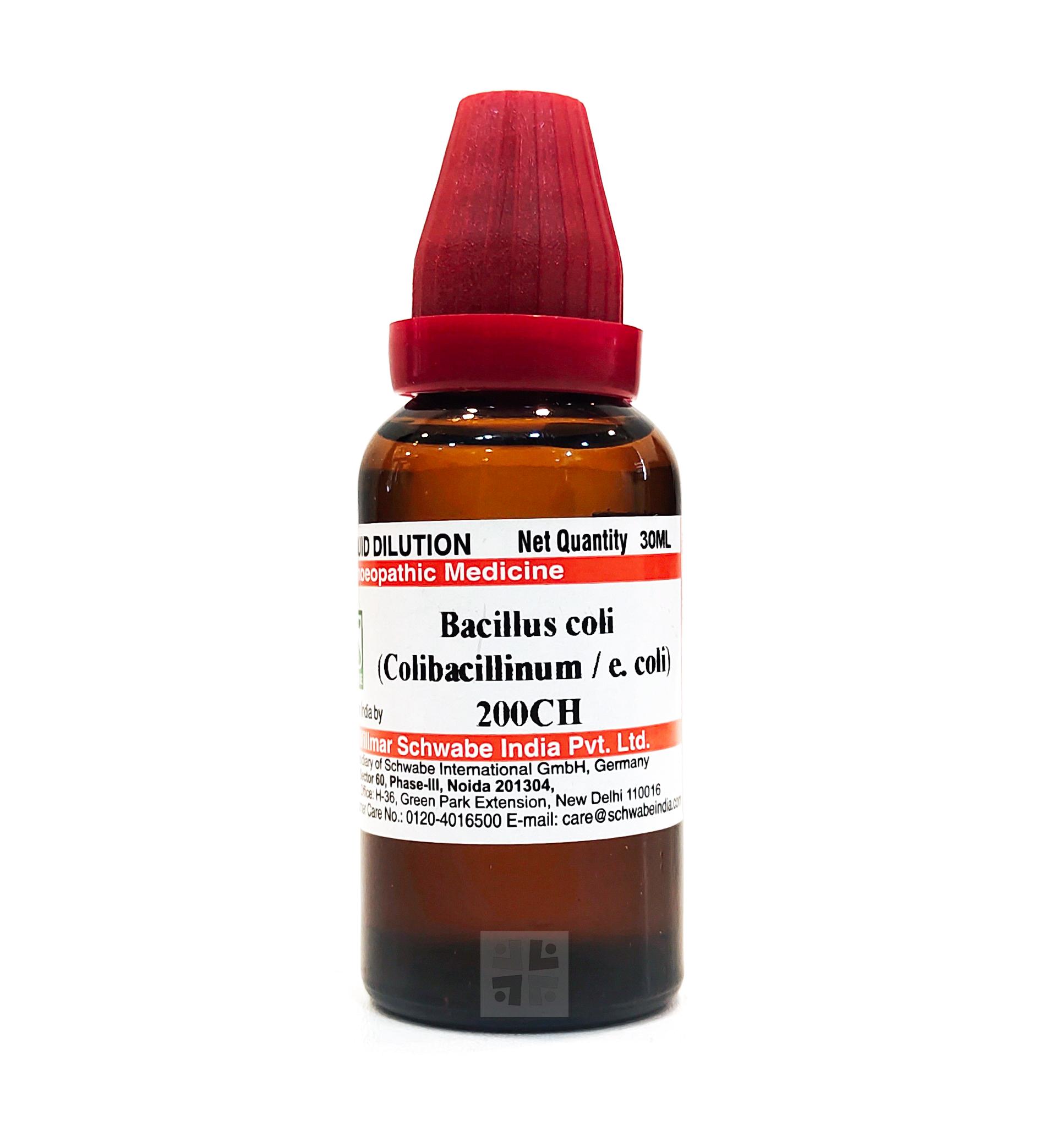 Schwabe India Bacillus Coli / Ecoli 200 30ml