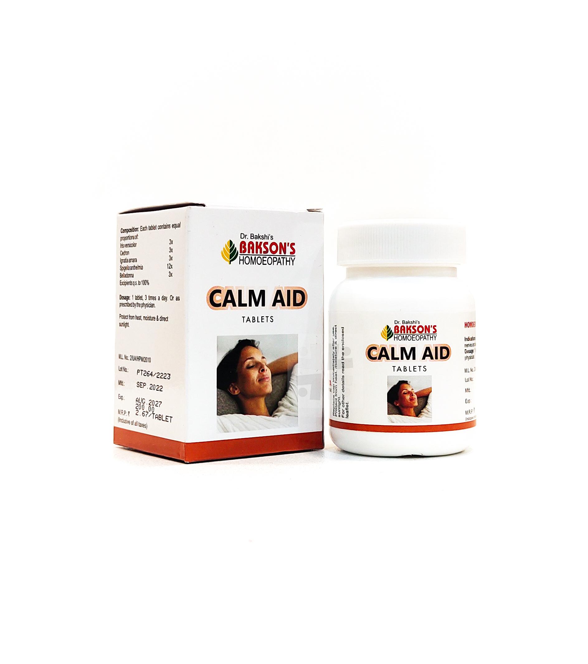 Bakson Calm Aid 75  Tab