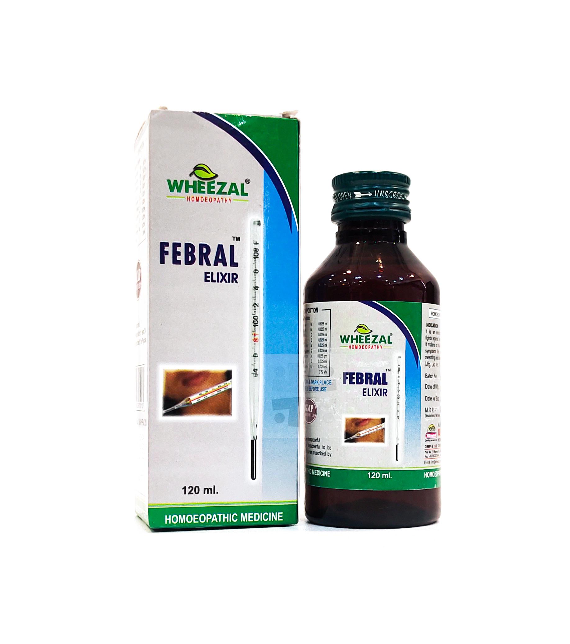Wheezal Febral Elixir 120ml