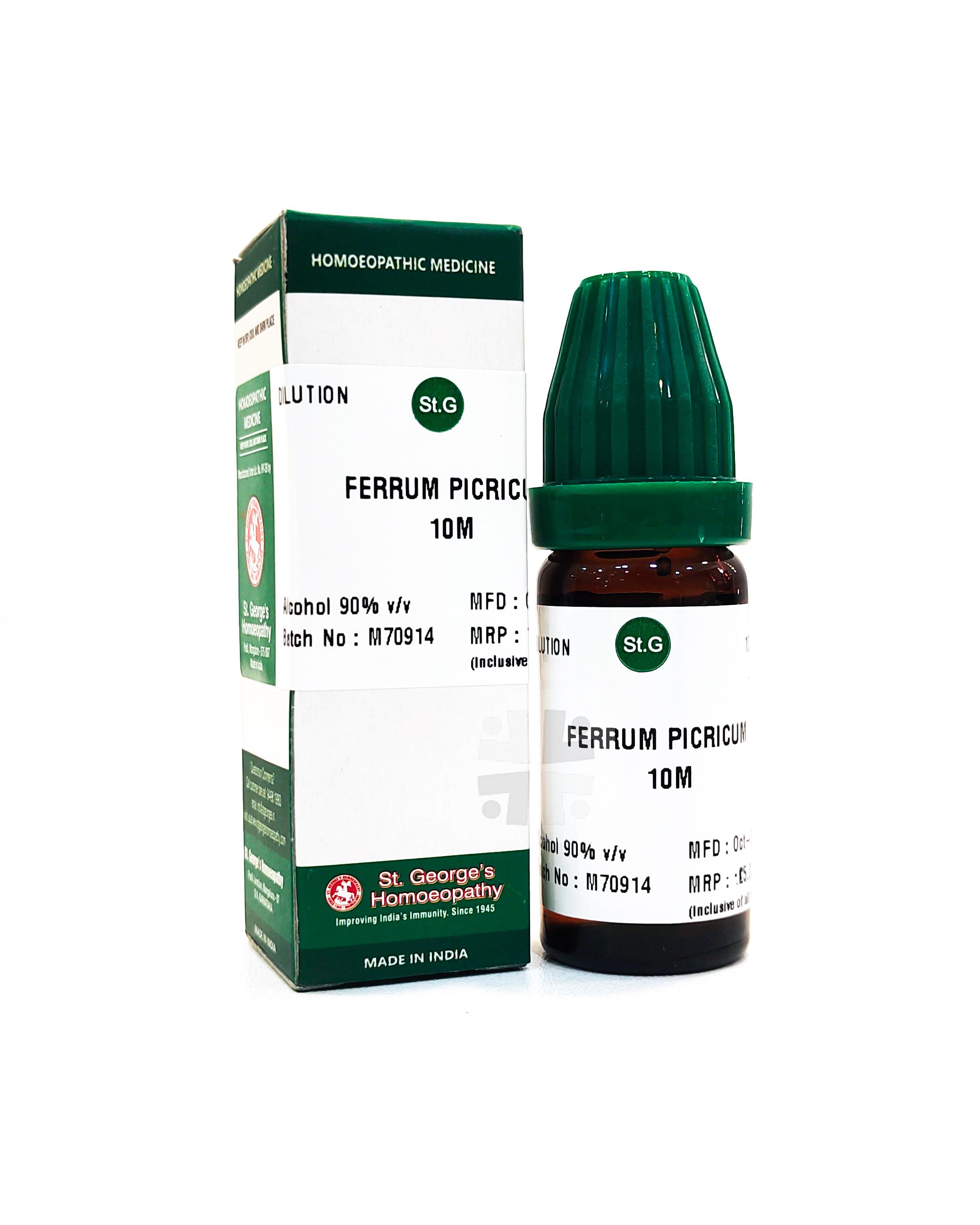 St George Ferrum Picricum 10M 10ml