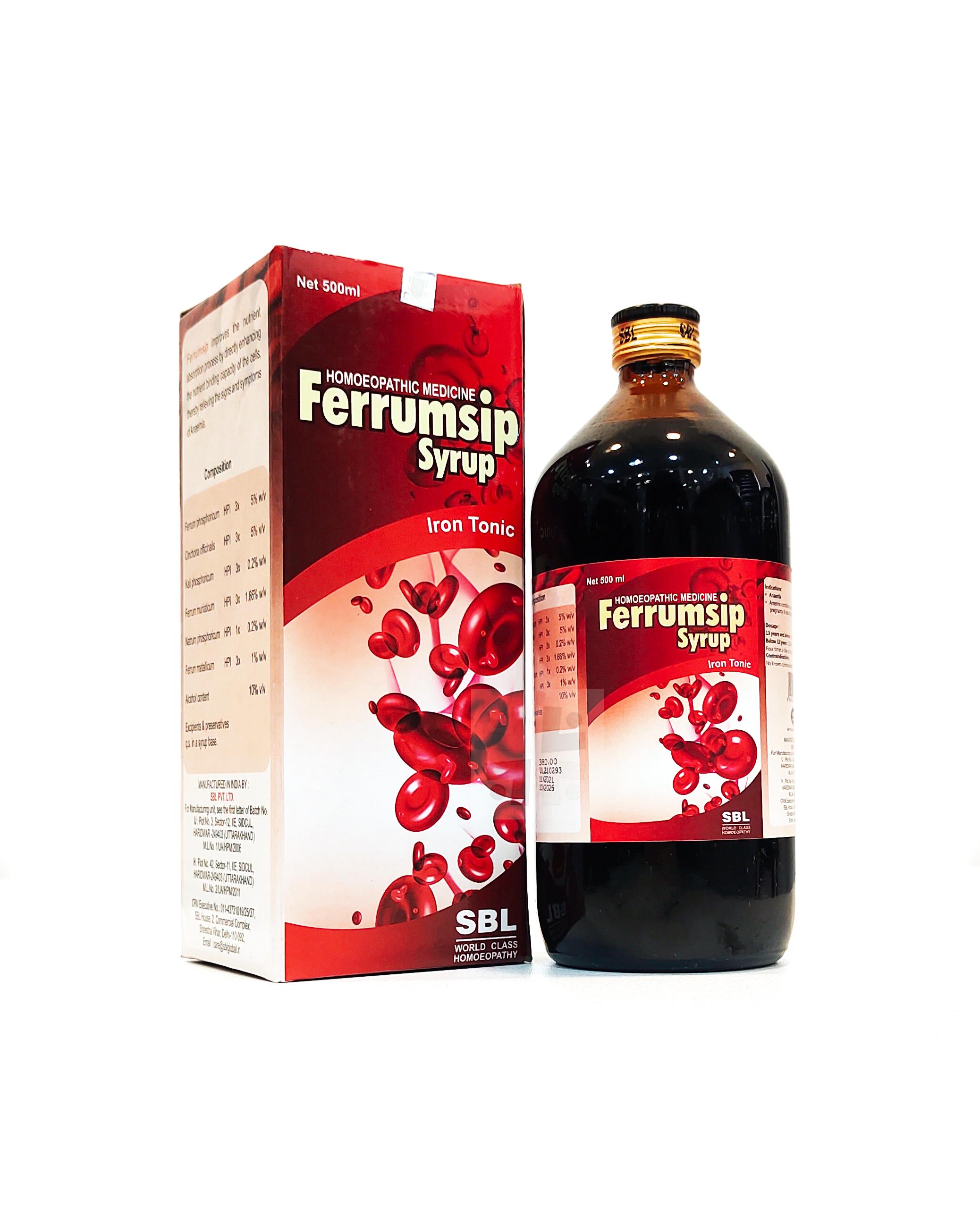 SBL Ferrumsip Syrup 500ml