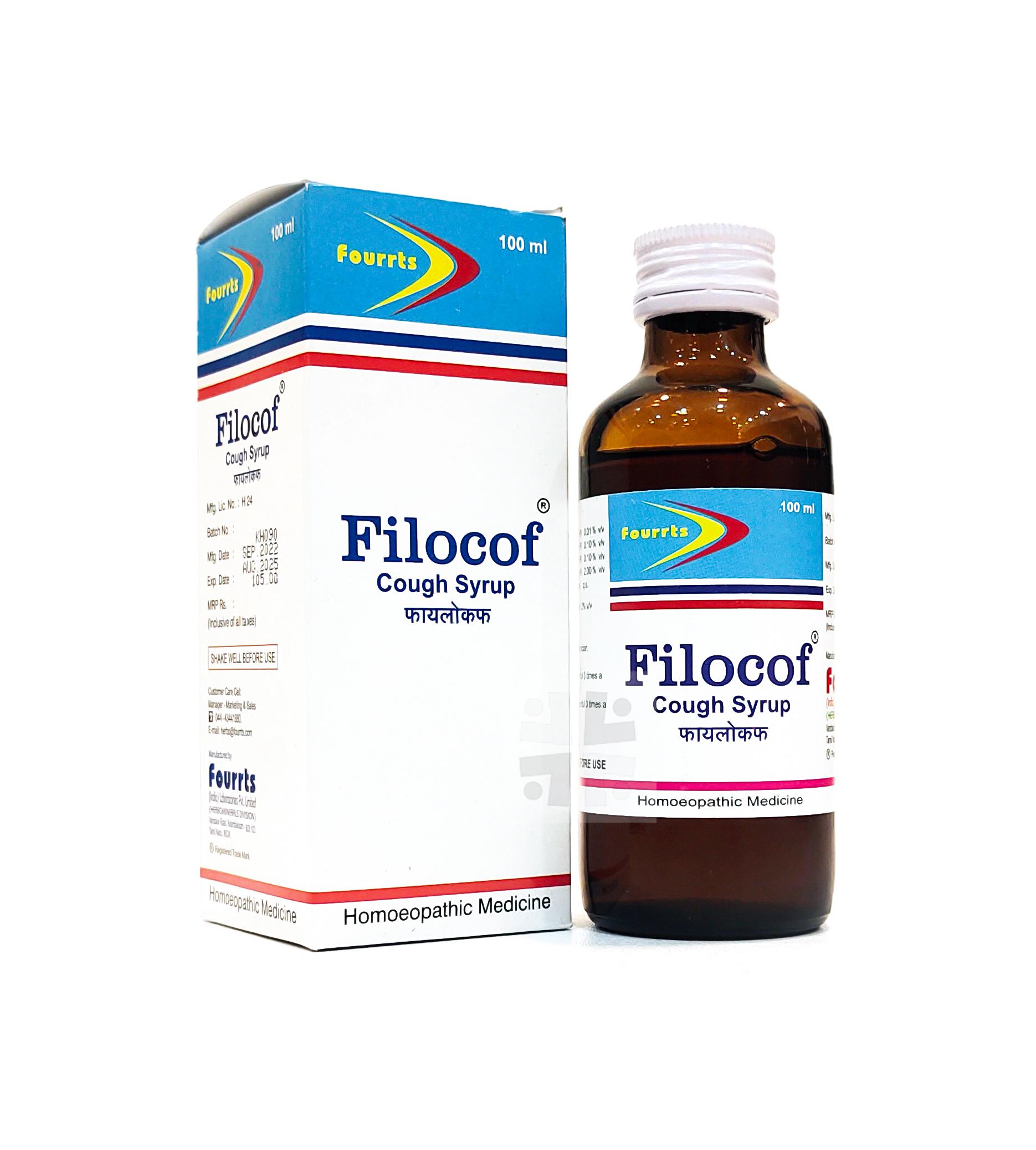 Fourrts Filocof Syrup 100ml