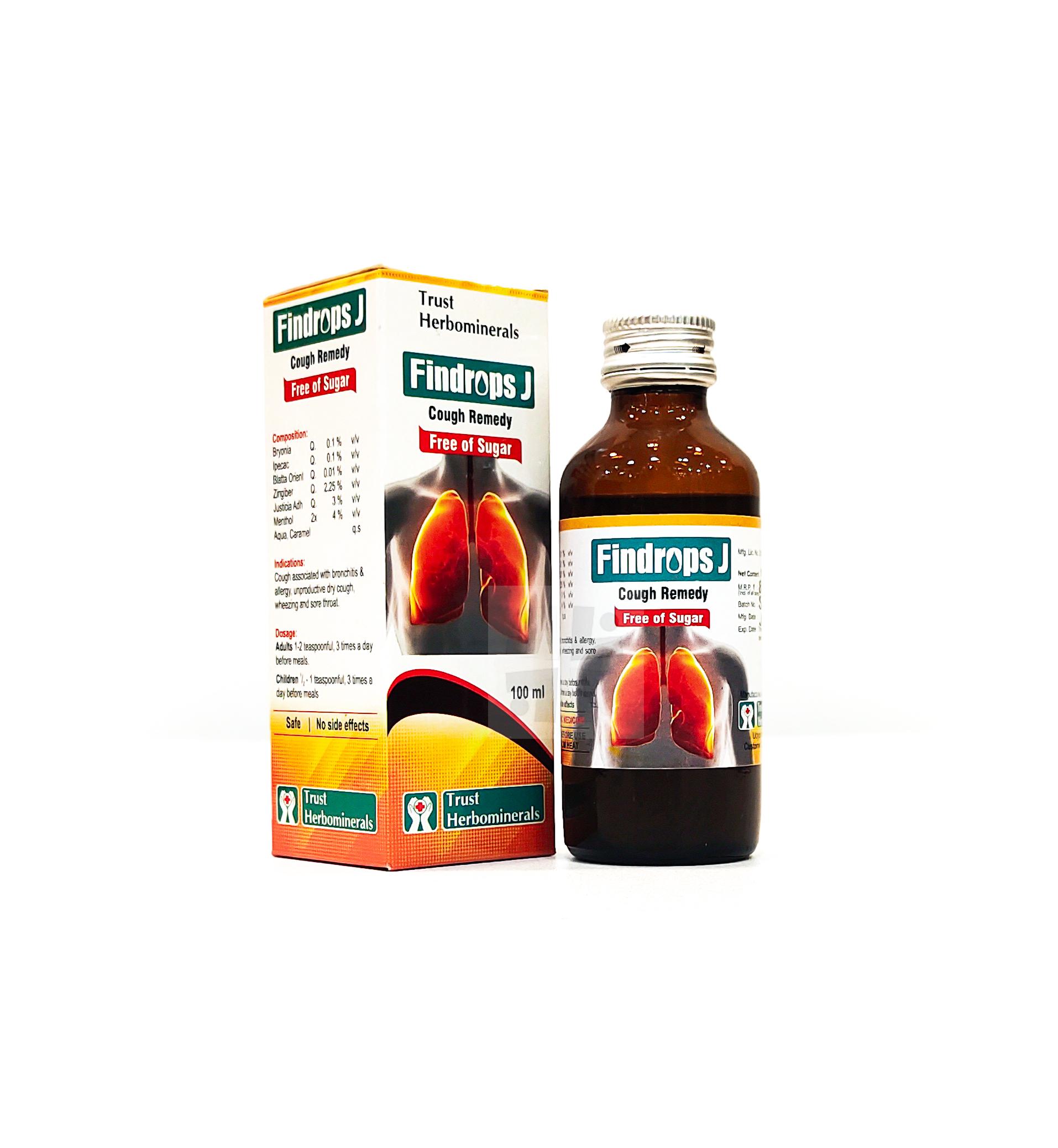 Trust Findrops Cough Syrup 100ml