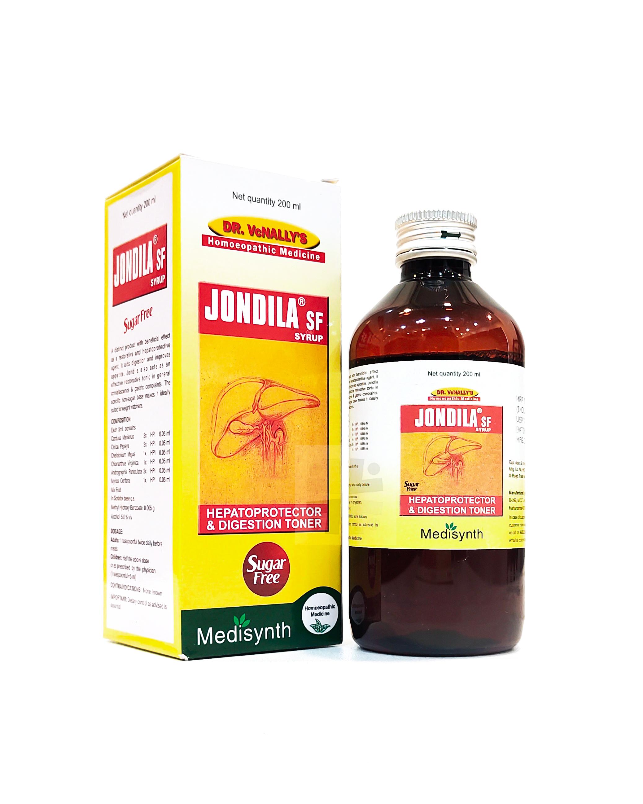 Medisynth Jondila SF Syrup 200ml