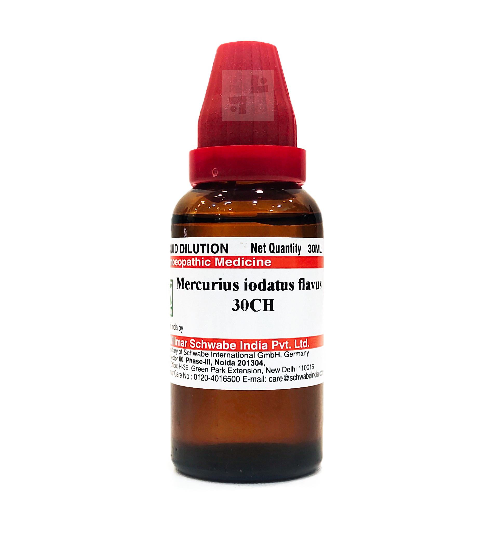 Schwabe India Mercurius Iod Flav 30 30ml