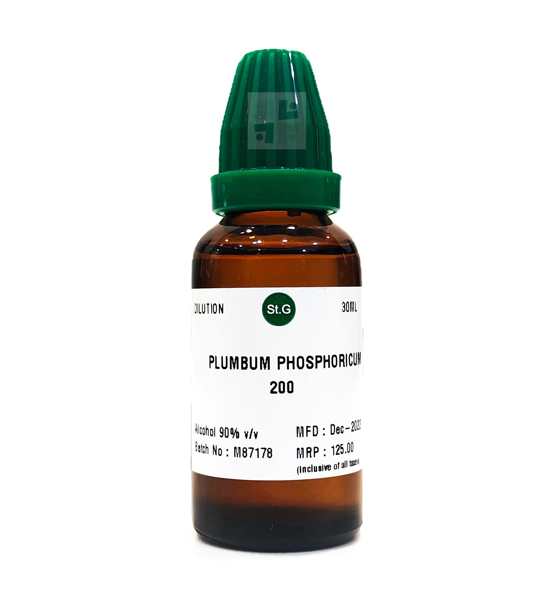 St George Plumbum Phosphoricum 200 30ml