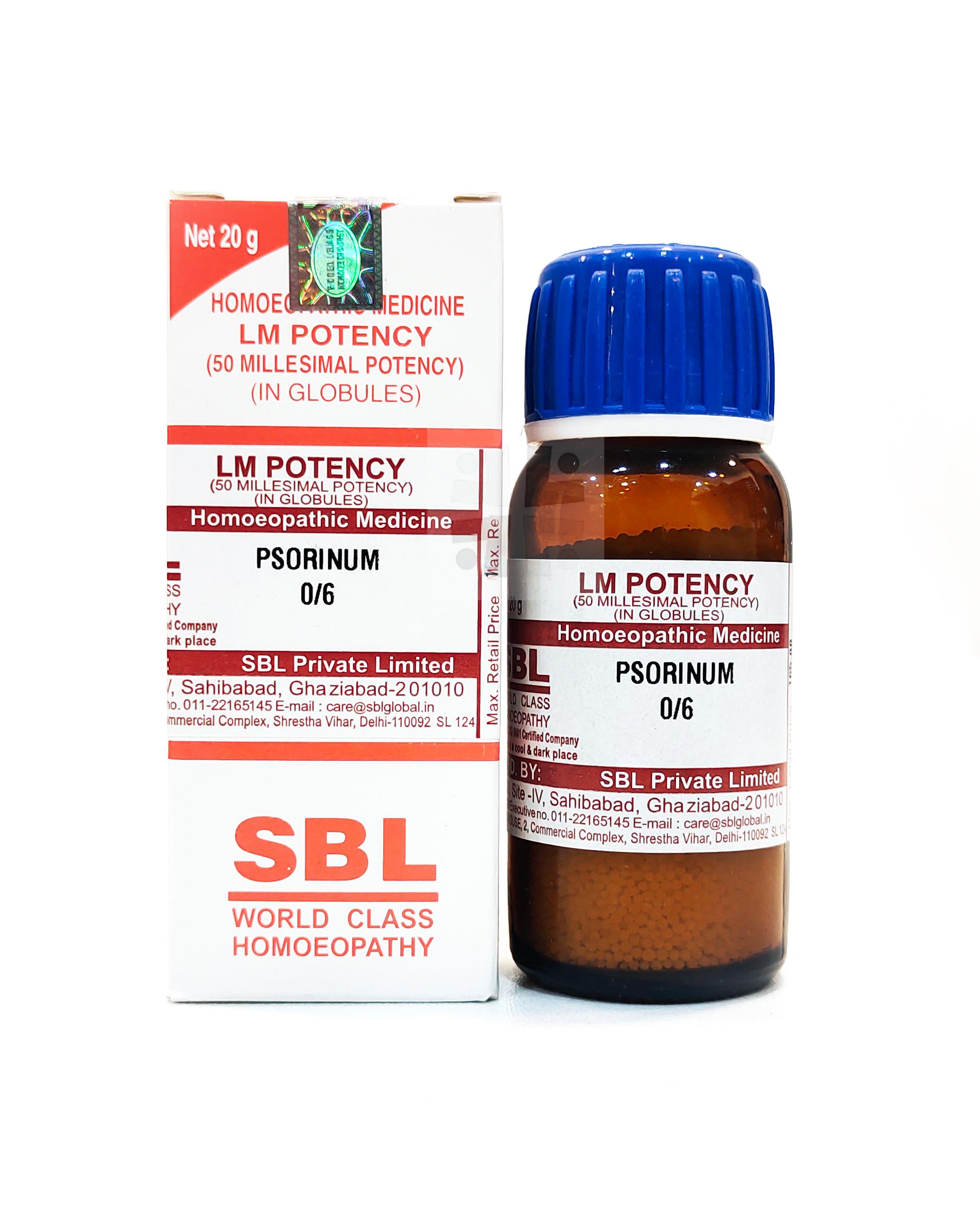 SBL Psorinum 0/6 20Gm