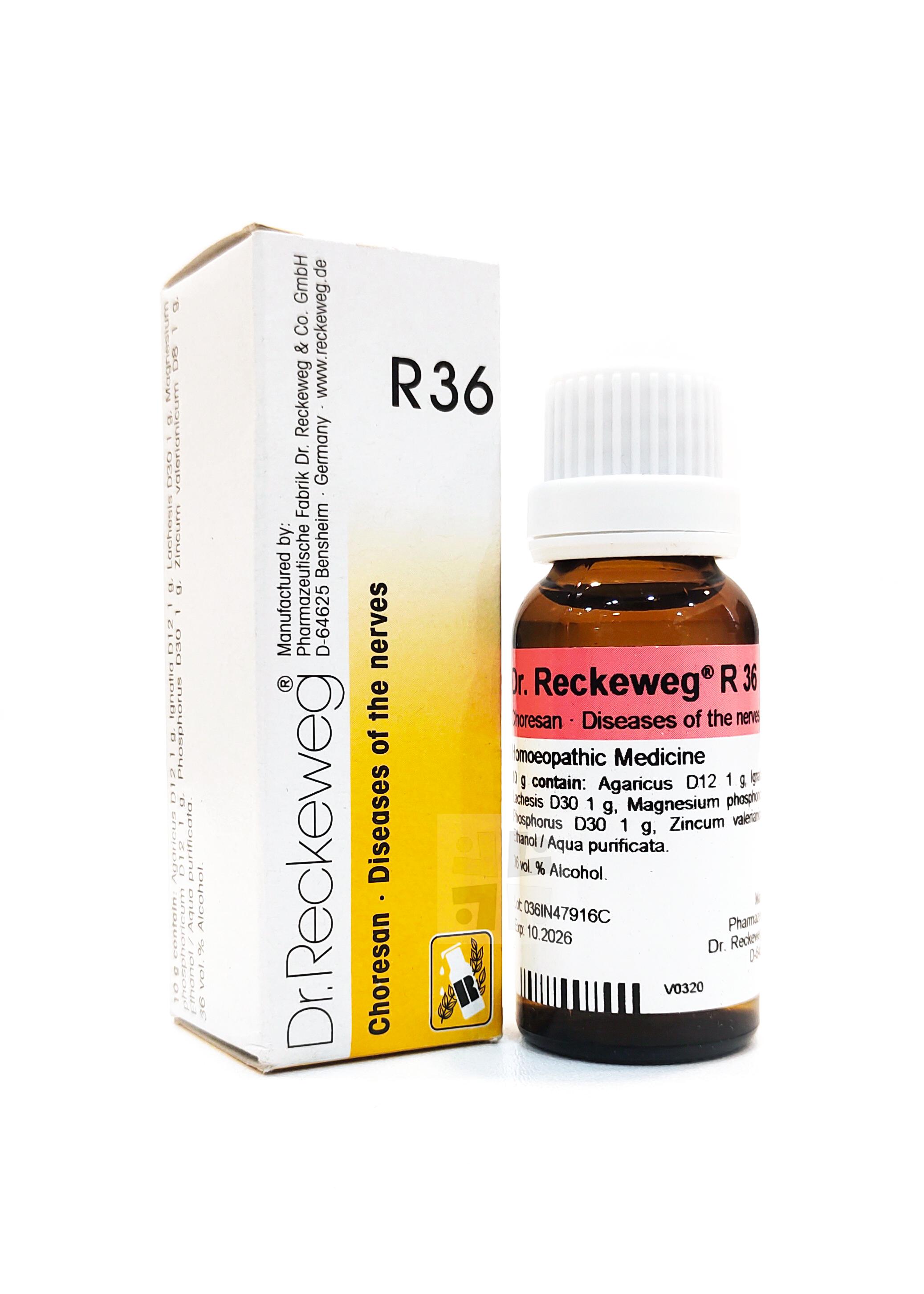 Reckeweg R36 Nerve Drops 22ml