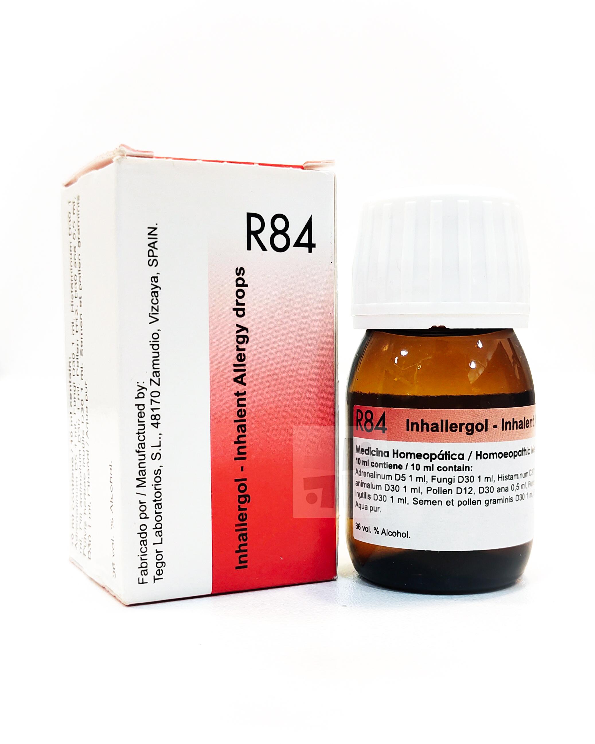 Reckeweg R84  Inhalent Allergy Drops 30ml
