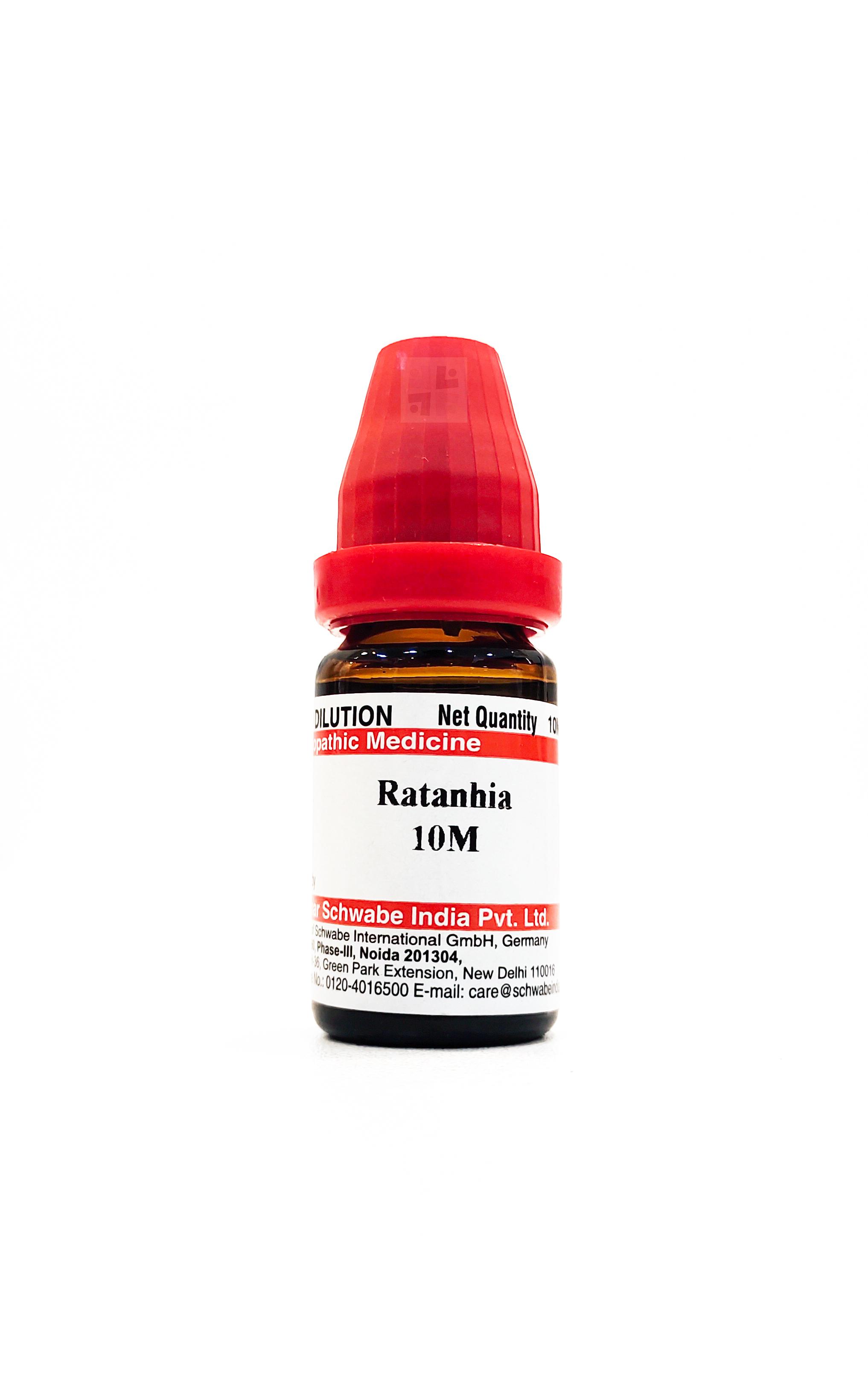 Schwabe India Ratanhia 10M 10ml