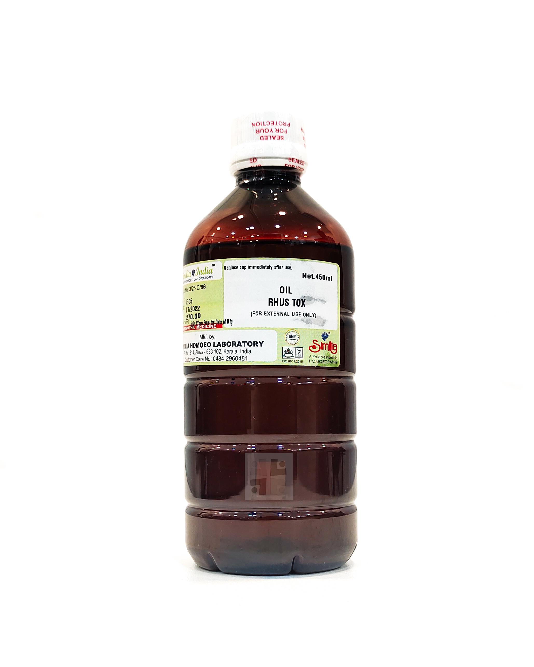 Similia Rhus Tox Ext Oil 450ml