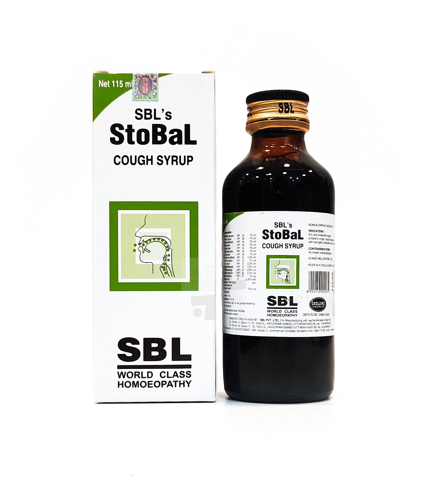 SBL Stobal Syrup 115ml