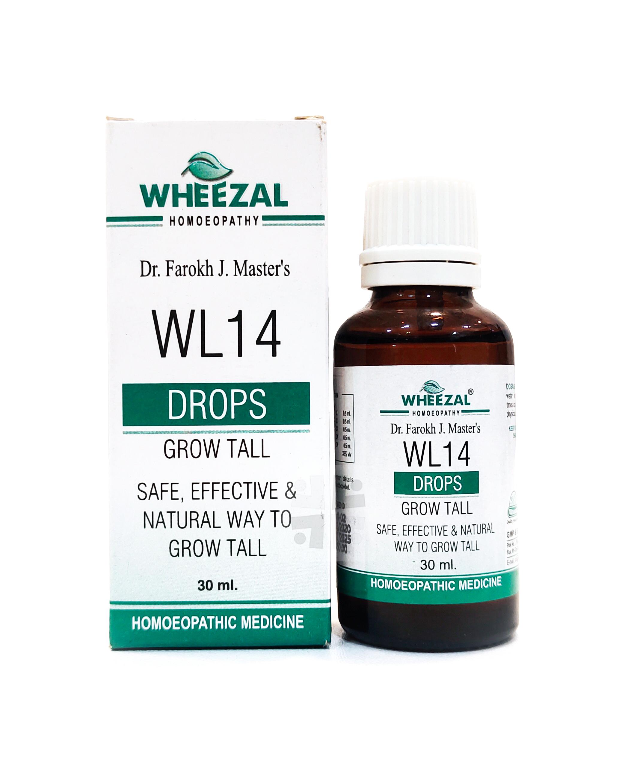 Wheezal WL14 Grow Tall Drops 30 ml