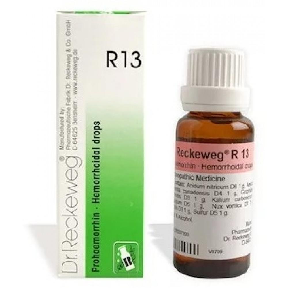 Reckeweg R13 Hemorrhoidal Drops 22ml